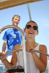 Couple Sailing